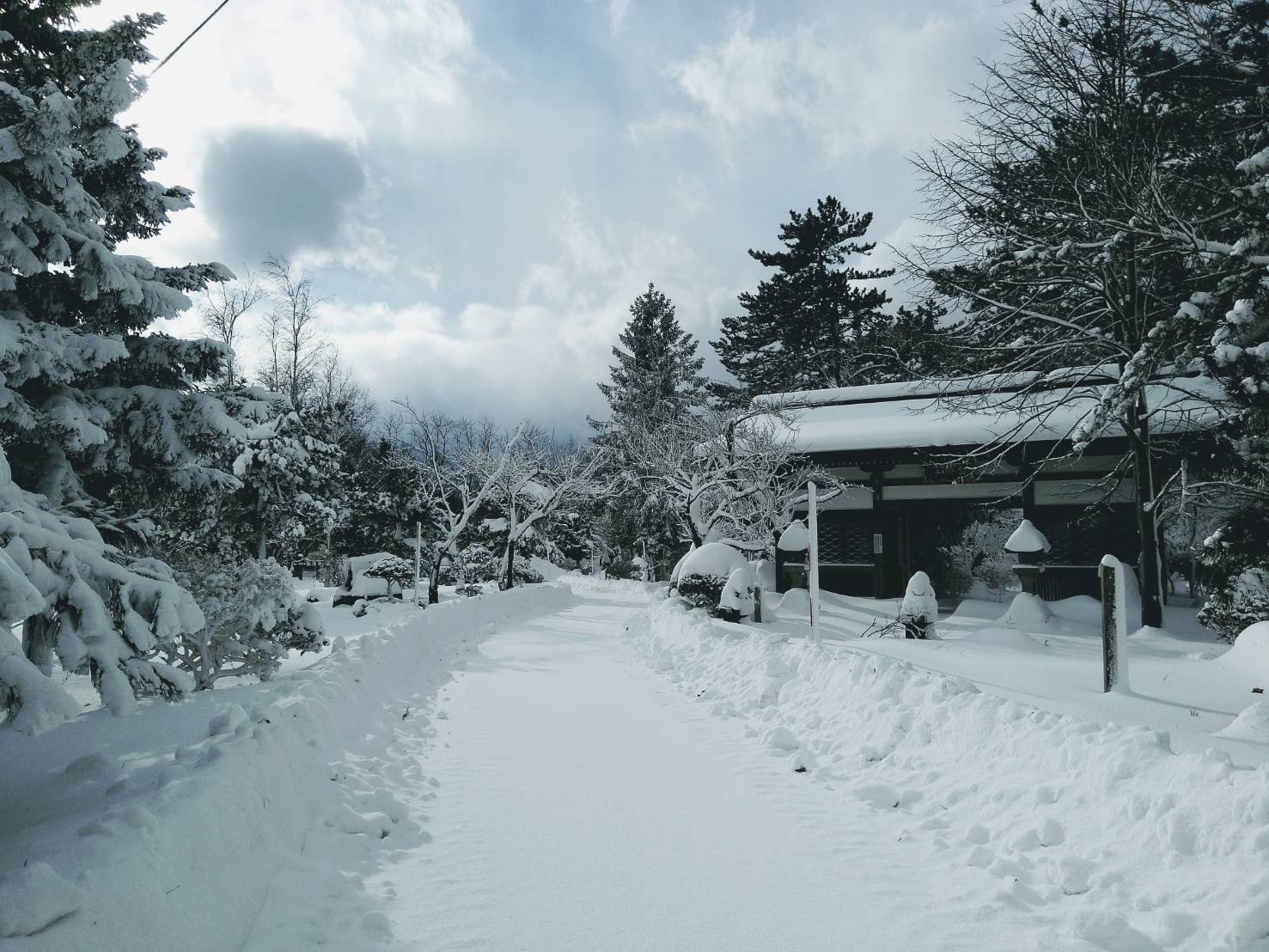 西の高野山 弘法寺－冬