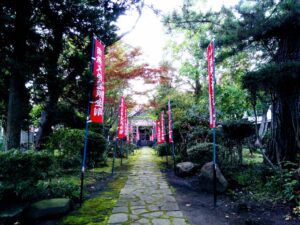 西の高野山 弘法寺－各大祭時の境内